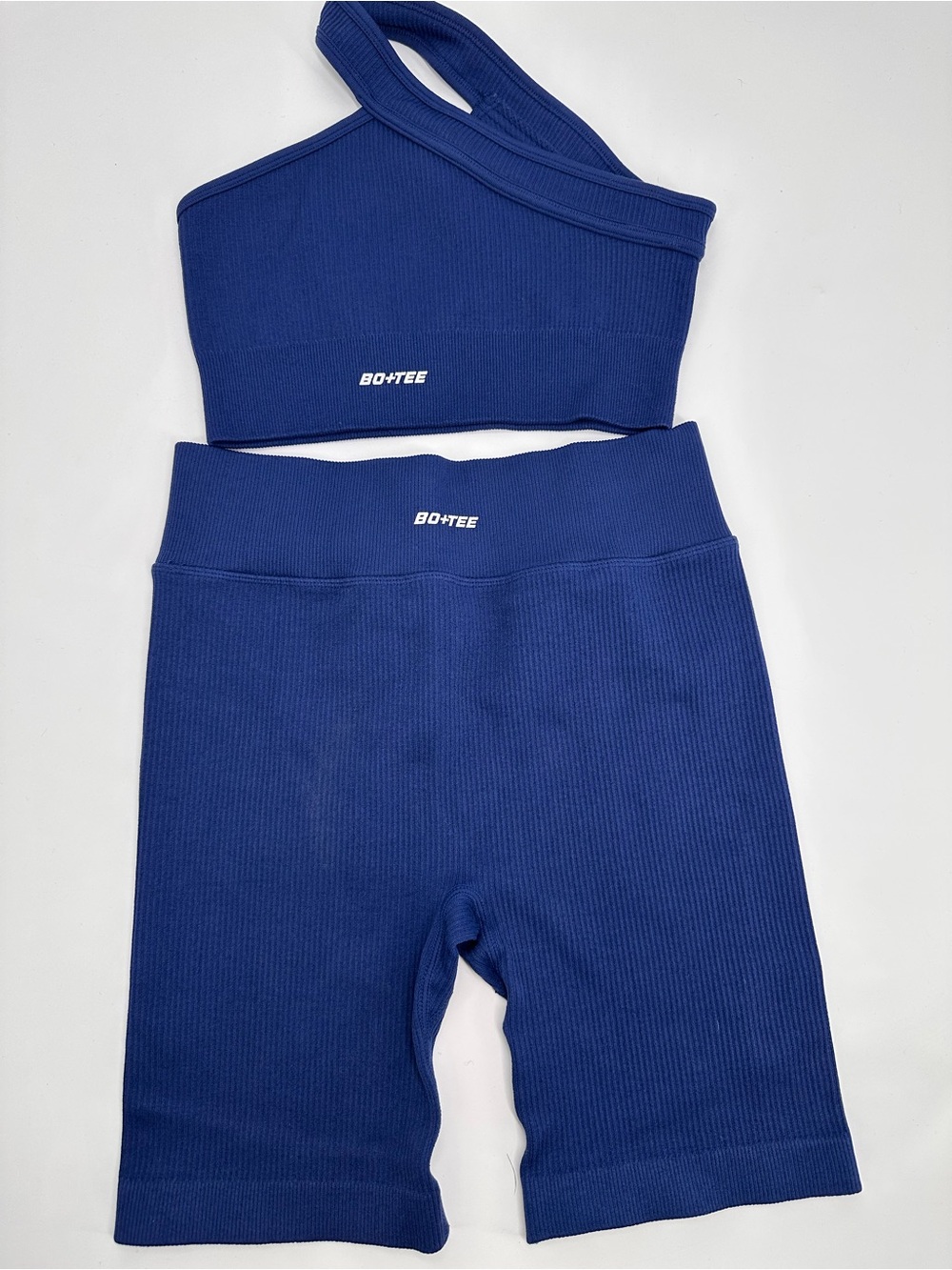 Bo+Tee Royal Blue Athletic Matching Set